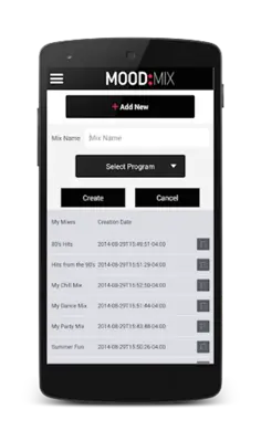 MoodMix android App screenshot 1
