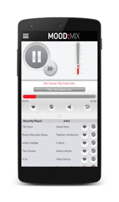MoodMix android App screenshot 2